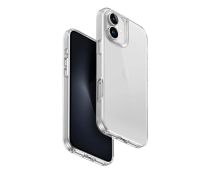 Etui do telefonów Uniq Air Fender do iPhone 16 Plus przezroczysty